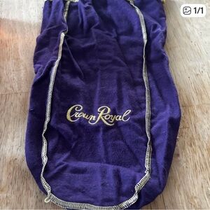 Purple Velvet Bag